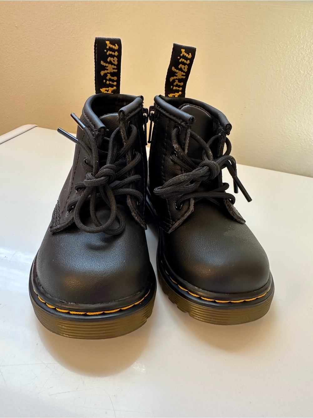 Dr. Martens Toddler 1460 Softy T Leather Boots Sz 5